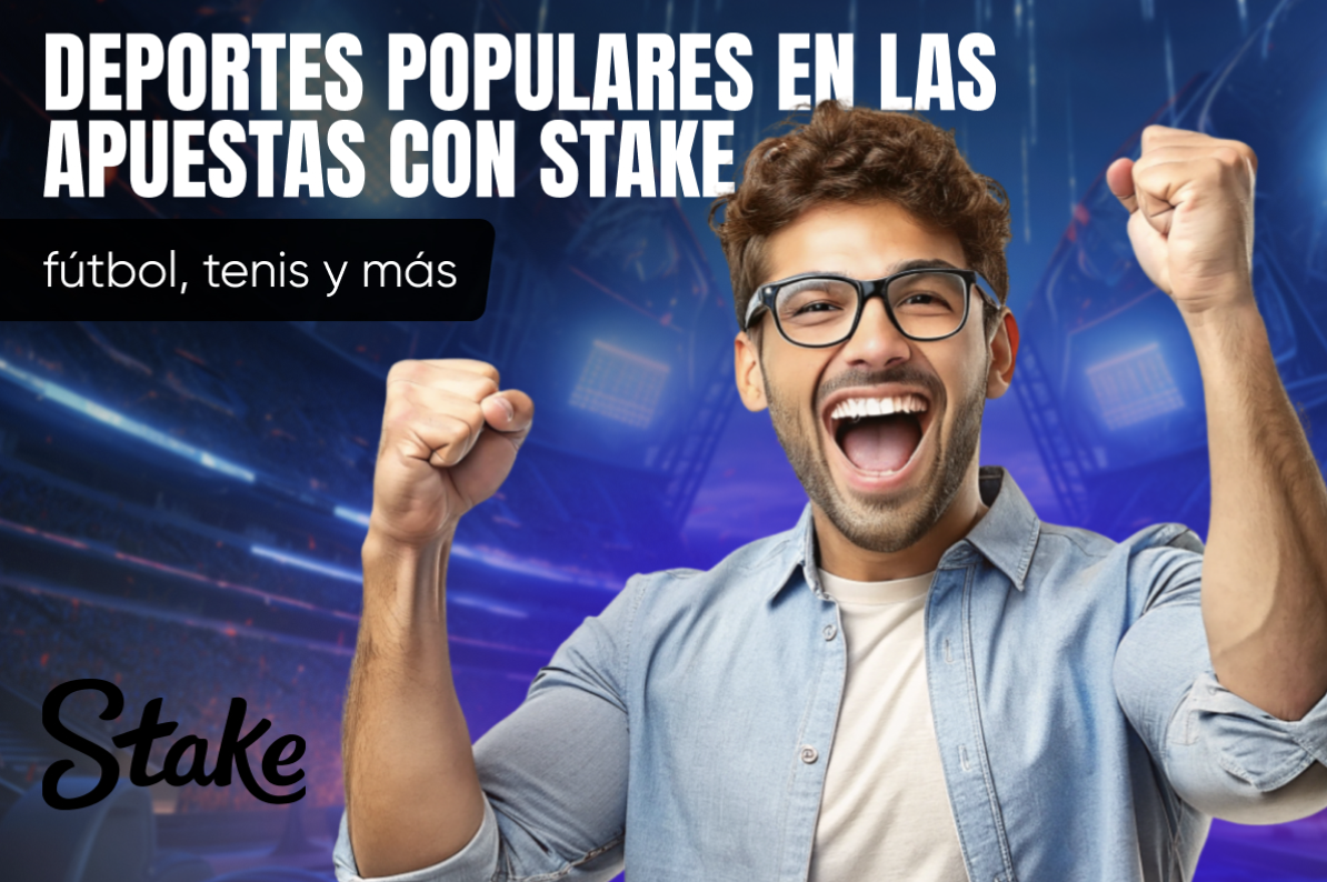 Deportes populares en las apuestas con Stake: fútbol, tenis y más